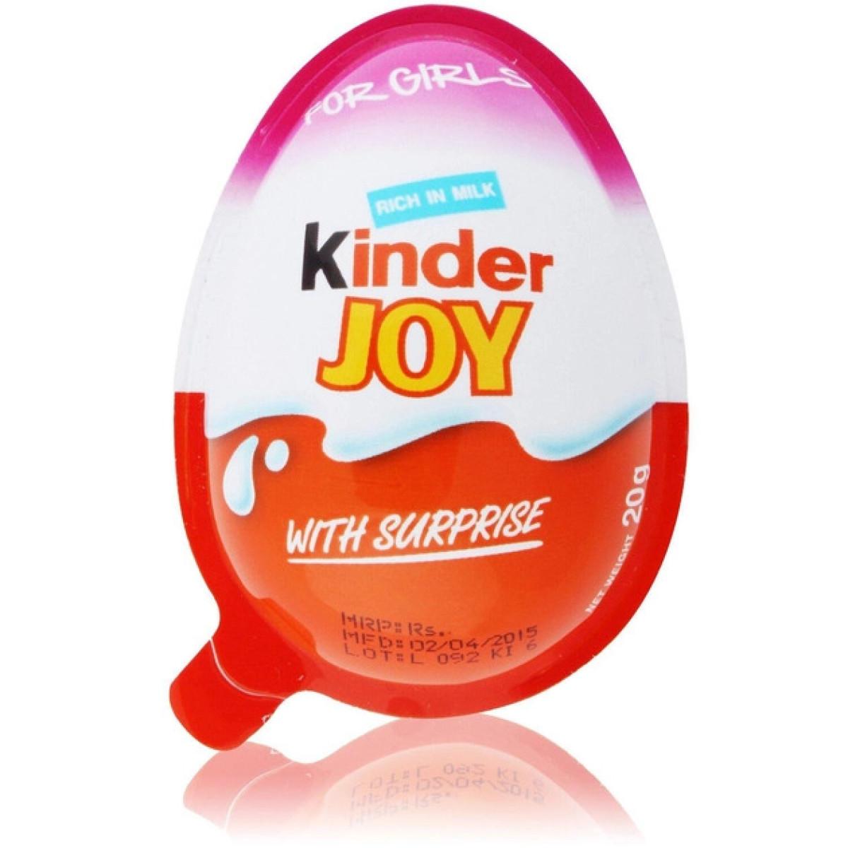 Шокол. Яйце "Kinder" Джой Т1 Дівчата, Німеччина