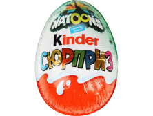 Шокол. Яйце "Kinder" Сюрприз Т1 Ліцензія, Німеччина