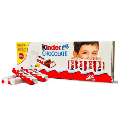 Шоколад "Kinder" Chocolate 24шт, 300г, Німеччина
