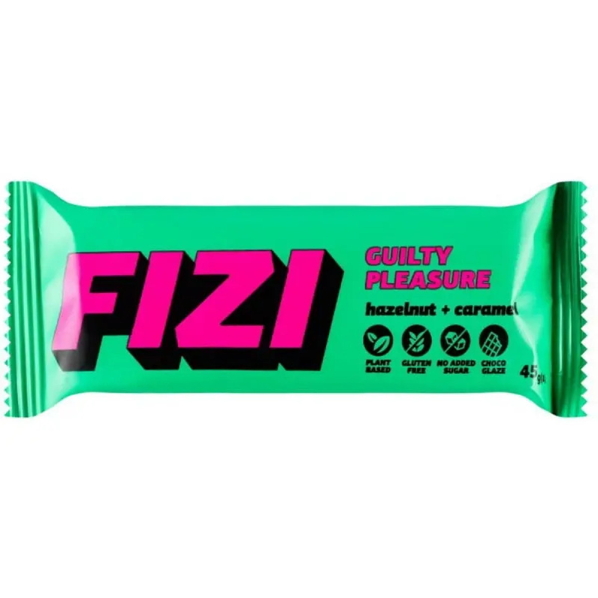 Батончик "Fizi" Hazelnut-caramel, 45г, Україна