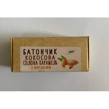 Батончик "VILNI" Солона карамель, 50г, Україна