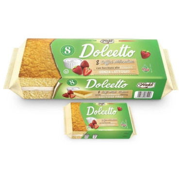 Бісквіт "Dolcetto" полуниця, 200г, Італія