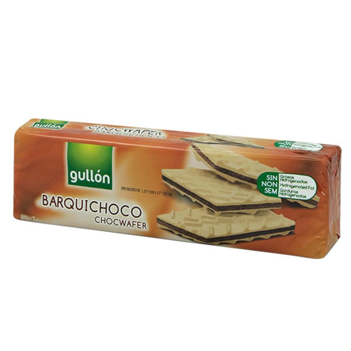 Вафлі "GULLON" Barquichoco, 150г, Іспанія