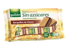 Вафлі "GULLON" без цукру, Diet Nature, 180 г, Іспанія
