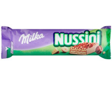 Вафлі "Milka" Нусінні з фундуком та какао, 31г