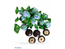 Драже "Choconut" Фундук в чорному шоколаді, 100 г, Україна