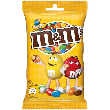 Драже "M&M's" арахіс, 90г, Англія