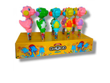 Драже "Obana" Choco Dino+іграшка, 15г, Україна