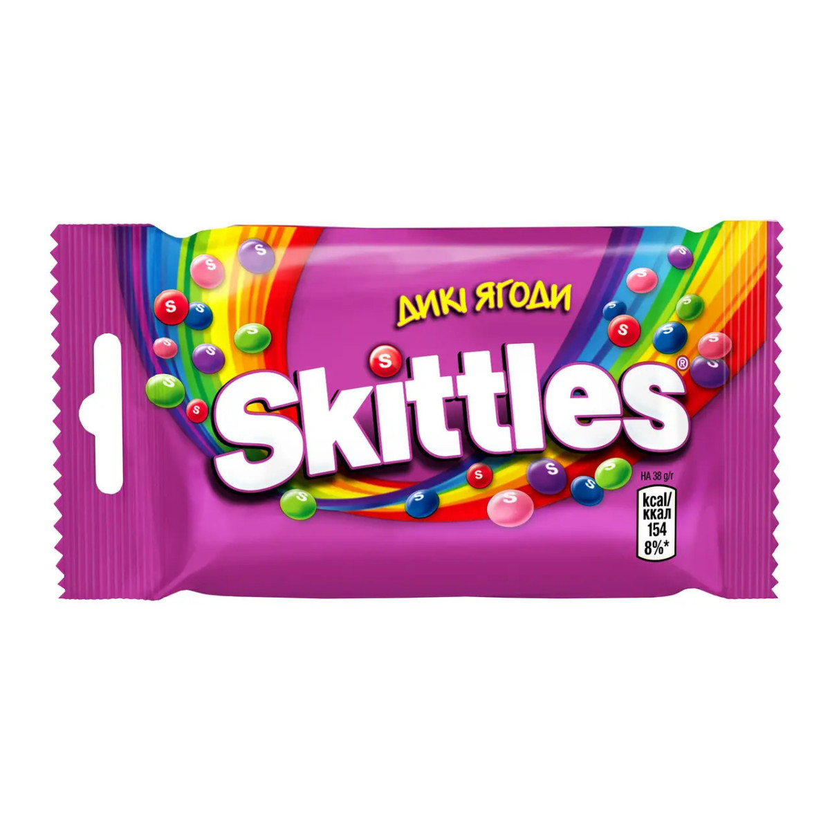 Драже "Skittles" Лісові Ягоди, 38г, Німеччина