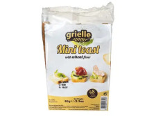 Міні-тости "Grielle" з пшеничного борошна, 90г, Португалія