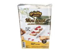 Міні-тости "Grielle" з цільнозернового борошна, 90г
