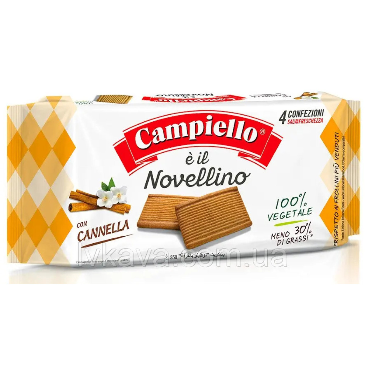 Печиво "Campiello" з корицею, 350г, Італія