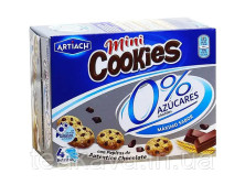 Печиво "Cuetara" mini cookies з шоколадн. крихтами 0% цукру, 120 г
