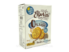 Печиво "Elgorriaga" Elgovita з насінням чіа без цукру, 150г, Іспанія