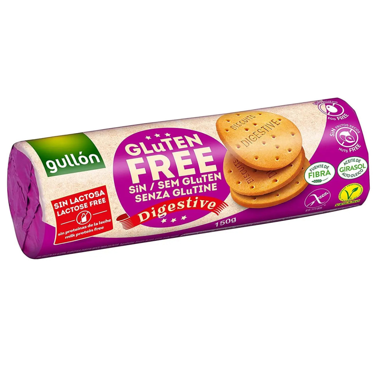 Печиво "GULLON" без глютену, Digestive, 150г, Іспанія