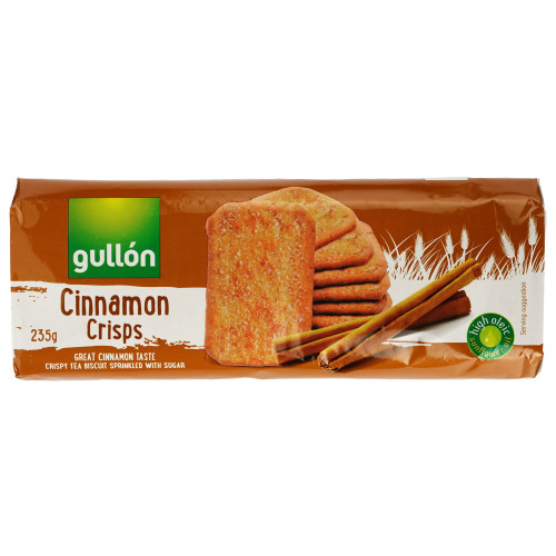 Печиво "GULLON" Cinnamon crisps з корицею, 235г
