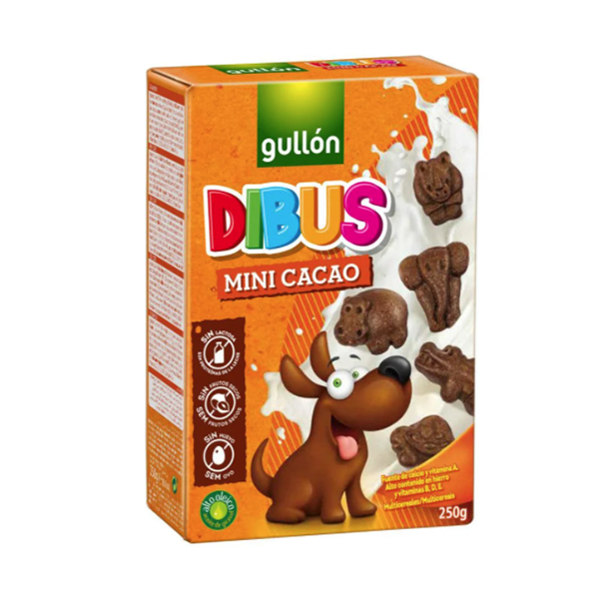 Печиво "GULLON" DIBUS Mini Cacao, 250г, Іспанія