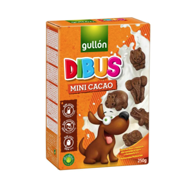 Печиво "GULLON" DIBUS Mini Cacao, 250г, Іспанія