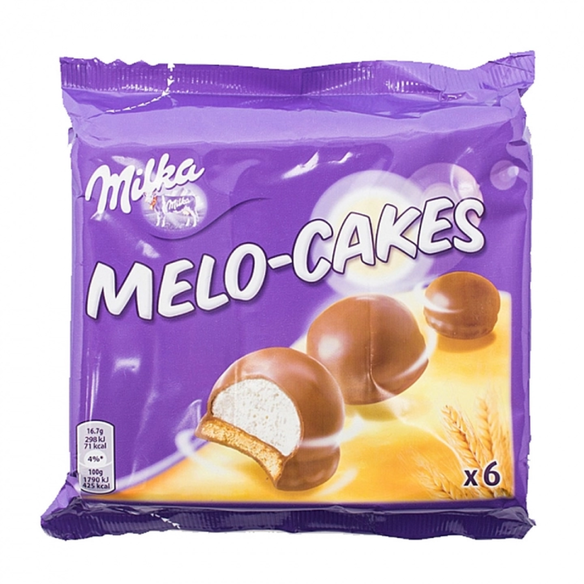 Печиво "Milka" MeloCakes, 100г, Швейцарія