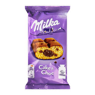 Печиво "Milka" бісквіт і шоколад, 35г, Швейцарія
