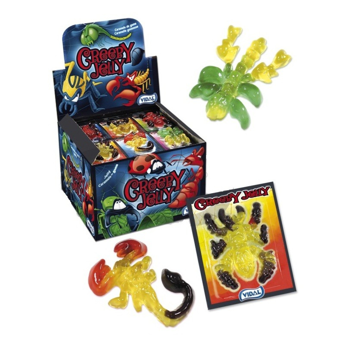 Жув. цукерки "Trolli" Creepy Jelly, 66г, Німеччина