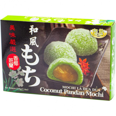 Мочі "Royal Family" Coconut Pandan Mochi, 168г, Тайвань
