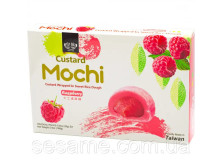 Мочі "Royal Family" Custard Raspberry, 168г