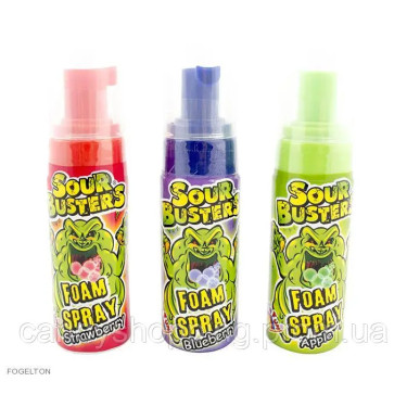Жув. цукерка "Sweet Fun" "Sour busters Foam Spray", Чехія