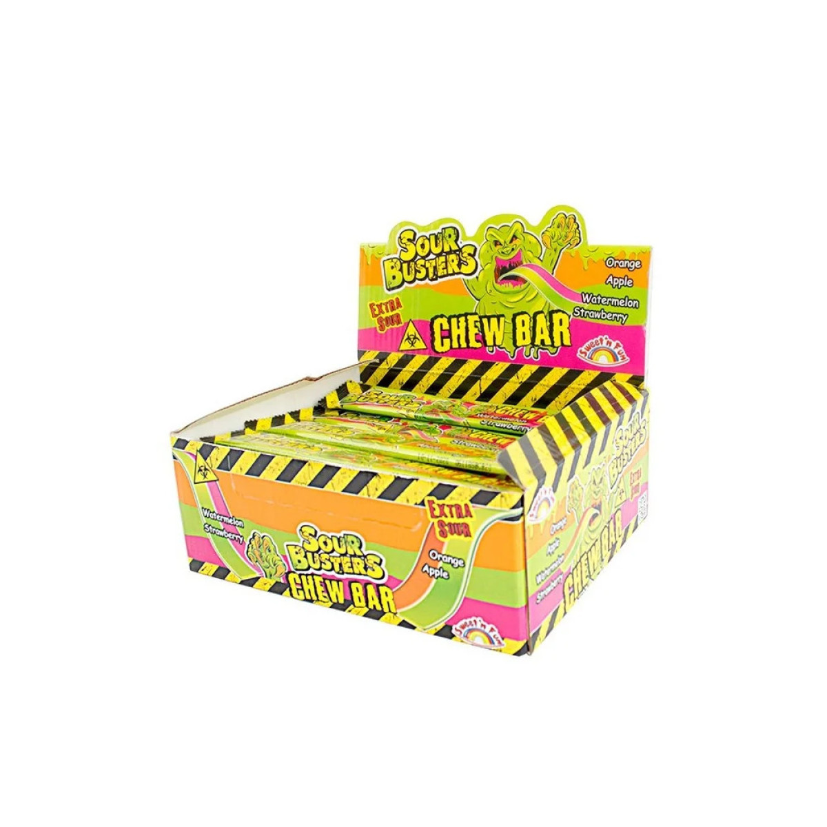 Жув. цукерка "Sweet Fun" Sour busters Chew Bar, Чехія
