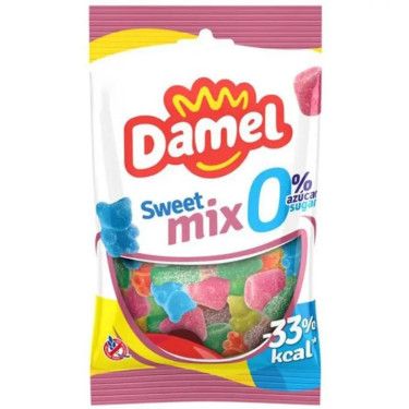 Жув. цукерки "Damel" gummy bears без цукру, 90 г, Іспанія
