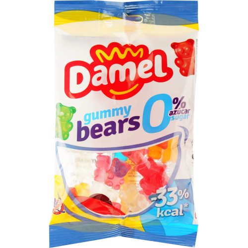 Жув. цукерки "Damel" Sweet mix без цукру, 90 г