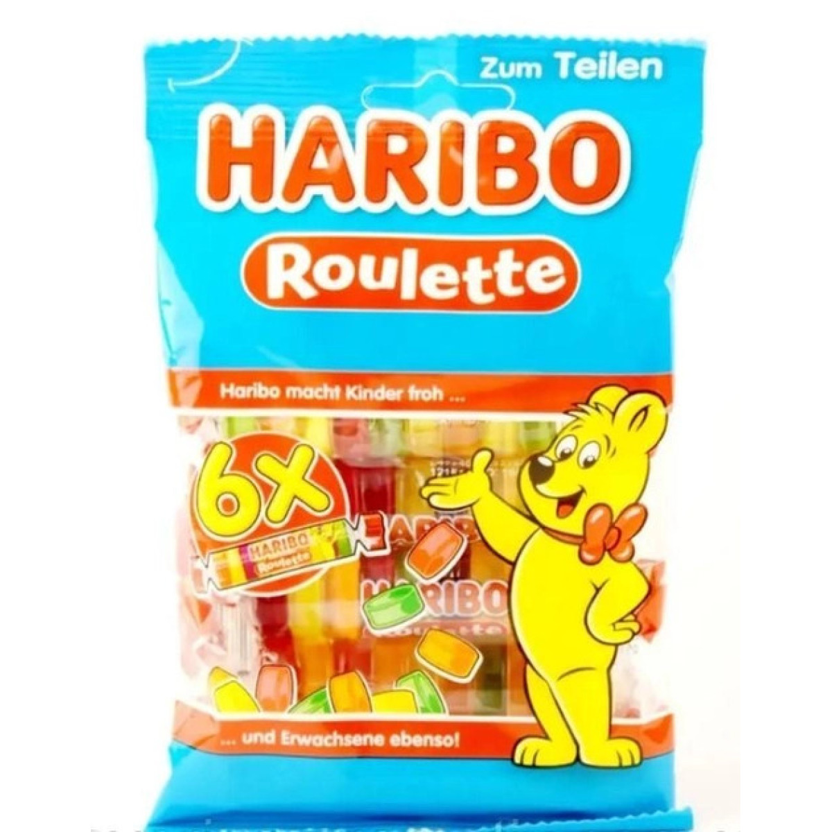 Жув. Цукерки "Haribo" Roulette, 150г, Німеччина