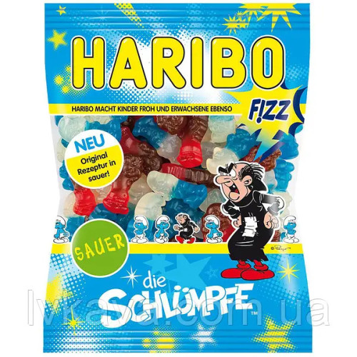 Жув. цукерки "Haribo" Schlumpfe, 175г
