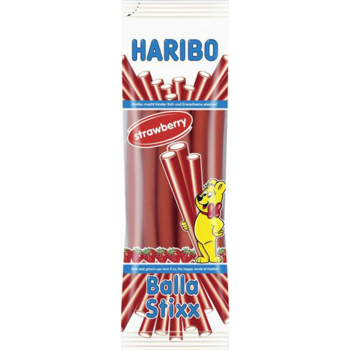Жув. цукерки "Haribo" stixx erdbeere, 200г, Німеччина