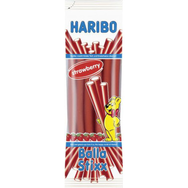 Жув. цукерки "Haribo" stixx erdbeere, 200г, Німеччина
