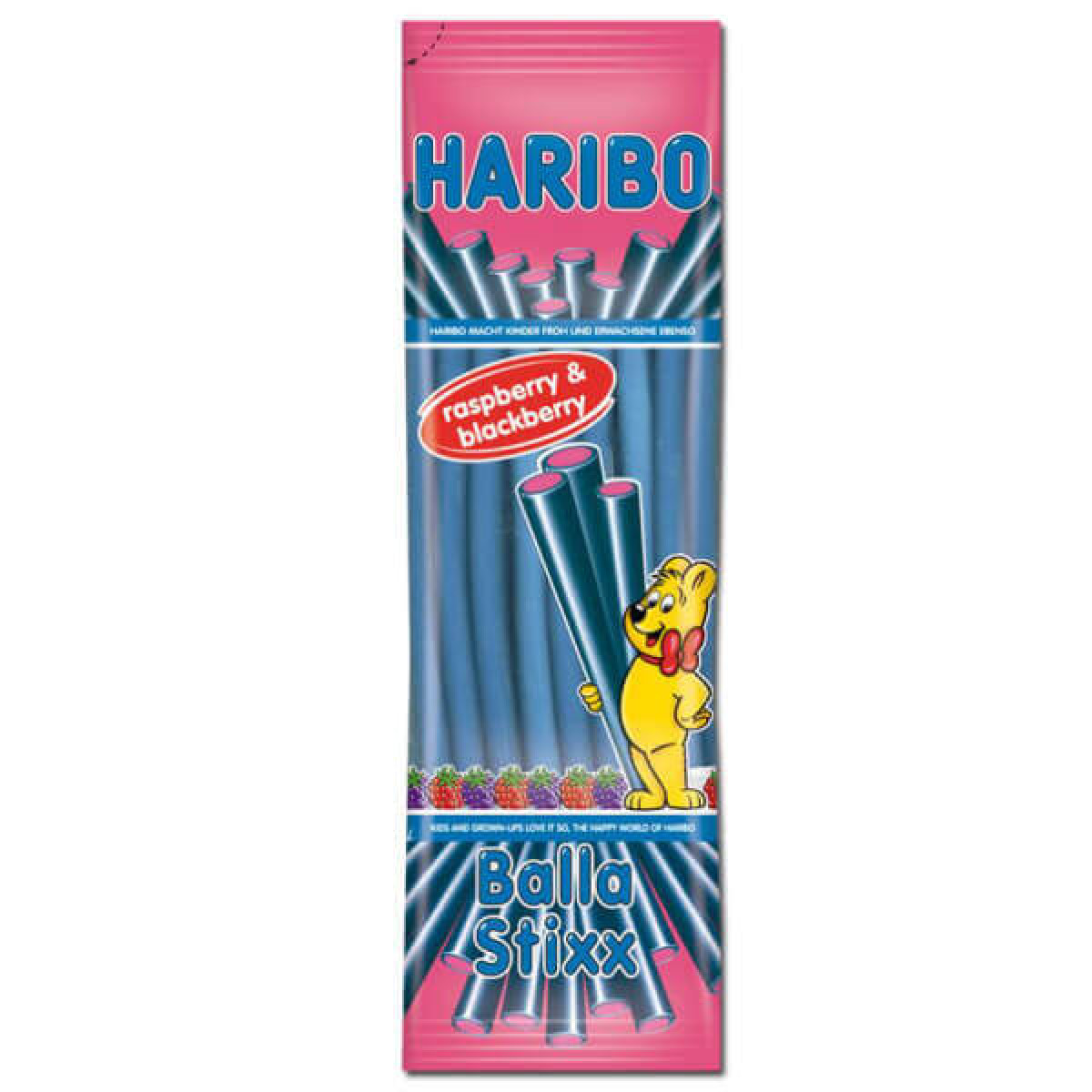 Жув. цукерки "Haribo" stixx him-und brombeere, 200г, Німеччина