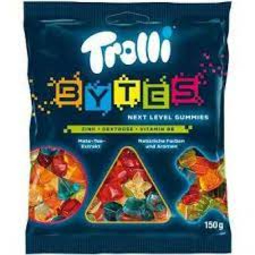 Жув. цукерки "Trolli" Bytes, 150г