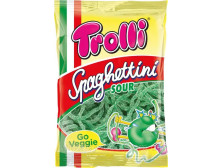 Жув. Цукерки "Trolli" Spaghettino Sour Apple, 100г, Німеччина