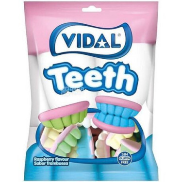 Жув. цукерки "Vidal" Foam teeth, 70г, Іспанія