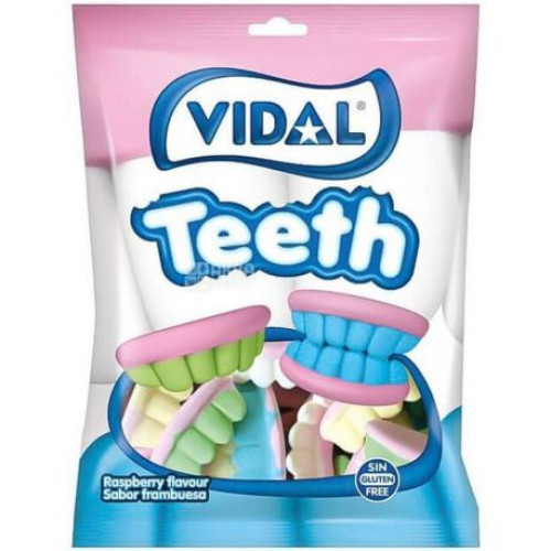 Жув. цукерки "Vidal" Foam teeth, 70г