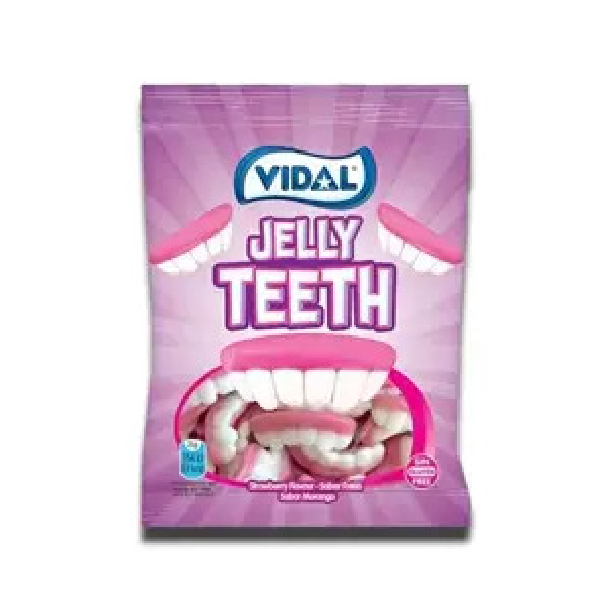 Жув. цукерки "Vidal" jelly Teeth, 90г, Іспанія