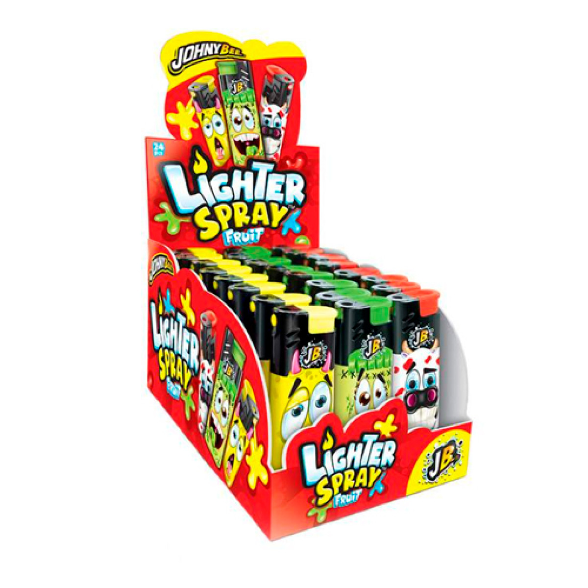 Жув.гумка "Johny Bee" Lighter Spray , 15 г, Польща