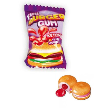 Жувальна гумка Burger bubble gum, 5г, Чехія