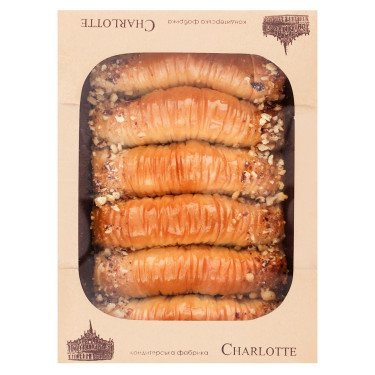 Пахлава "Charlotte" Горіхова, 300г, Україна