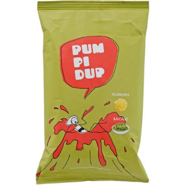 Попкорн "PumPiDup" зі смаком васабі, 90 г, Україна