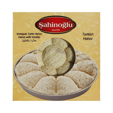 Халва "Sahinoglu" зі смаком ванілі, 350г, Туреччина