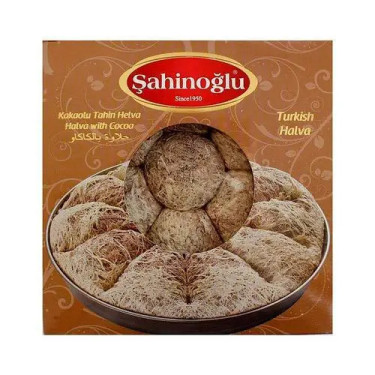 Халва "Sahinoglu" зі смаком какао, 350г, Туреччина