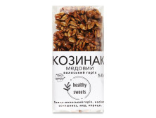 Козинак "Healthy Sweets" з волоським горіхом, 50г, Україна