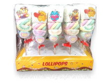 Маршмеллоу "Lollipop" Звірі з фруктами, 40г
