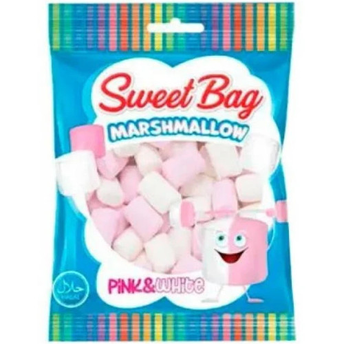 Маршмеллоу "Sweet Bag" pink&white, 60г